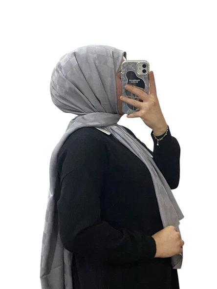 JAKARLI DAMA DESENLİ ŞAL 1020 - Resim 2