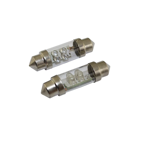 Space Sofit Dekoratif Led Ampul (2x4Led) Mavi 12V/ LAAM113-2-12 ürün görseli 1