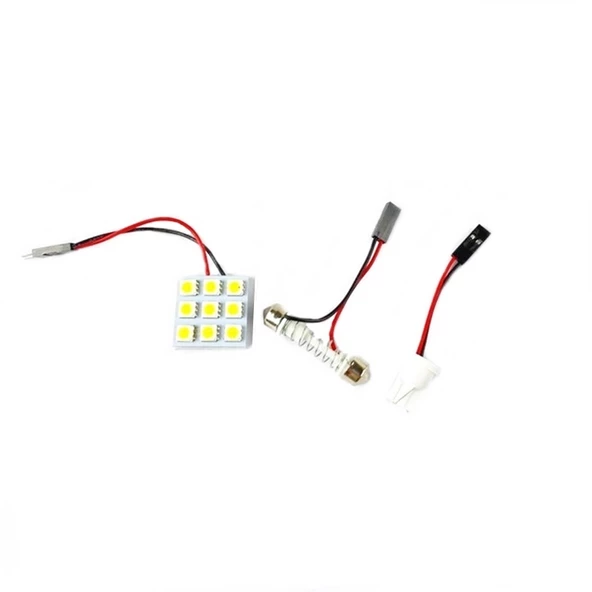Space Ledli Tavan Lambası 2x9 SMD Beyaz 12V / LAAM167 ürün görseli 1