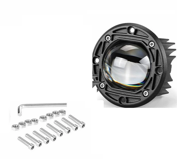 Space Offroad sis lambası beyaz-amber 20w 12-24v adet / LASS326 ürün görseli 1