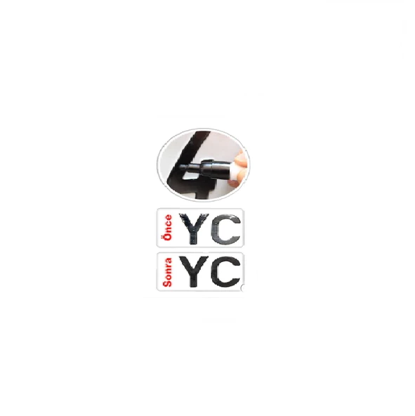 Space Plaka Yazı Kalemi /DALY38 - Resim 2
