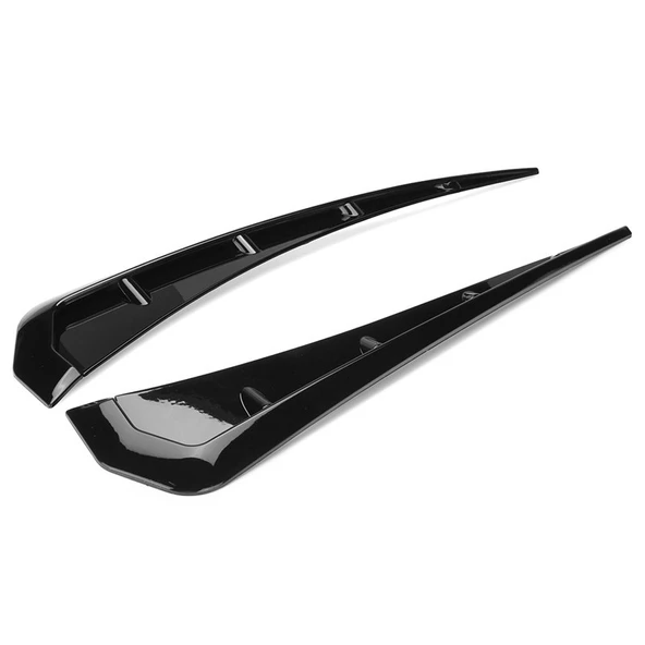 Universal Honda Tipi Çamurluk Rüzgarlığı Piano Black / DAHI40 ürün görseli 1