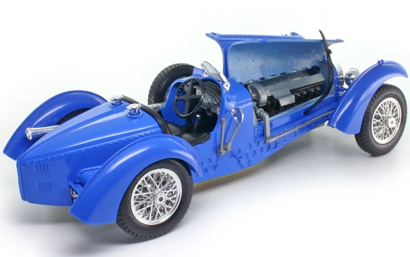 Burago 1934 Bugatti Type 59 1/18 Model Araba - Resim 6