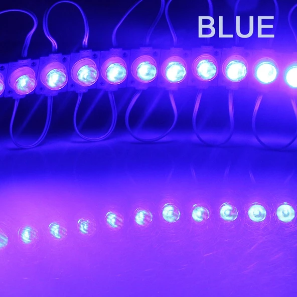 Tekli parmak led 12V-mavi / LAAM61 - Resim 3