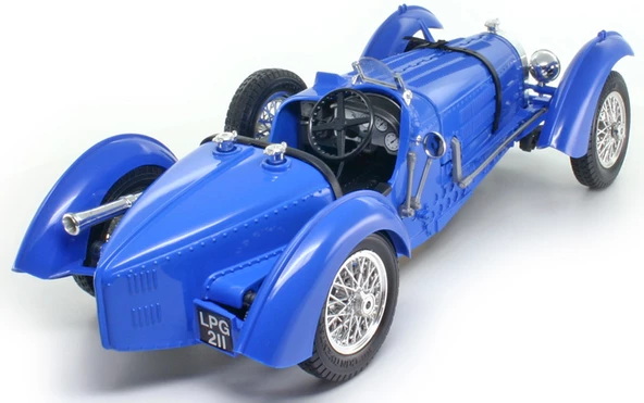 Burago 1934 Bugatti Type 59 1/18 Model Araba - Resim 2
