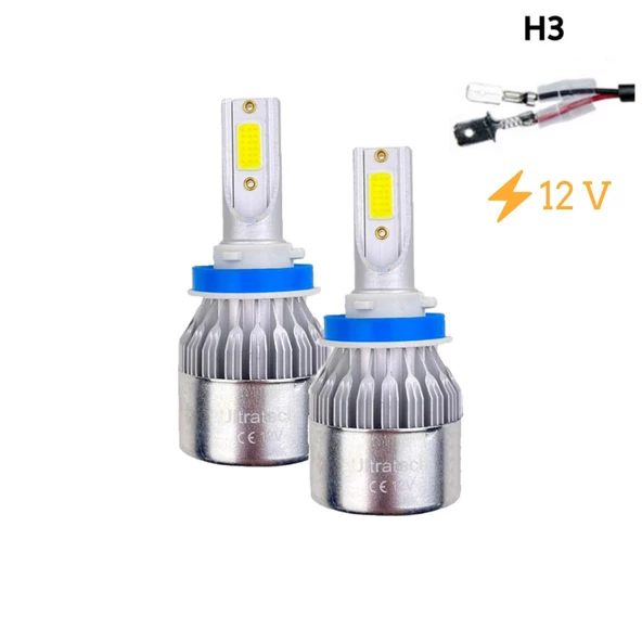 Ultratech Led Far Ampulü H3 3200LM / LAAM890 ürün görseli 1
