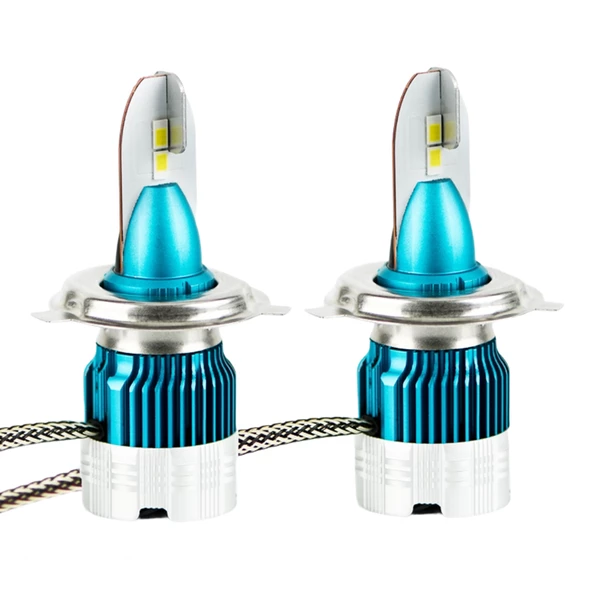 Space Led Far Ampulü Şimşek Etkili H4 4800LM / LAAM840 ürün görseli 1