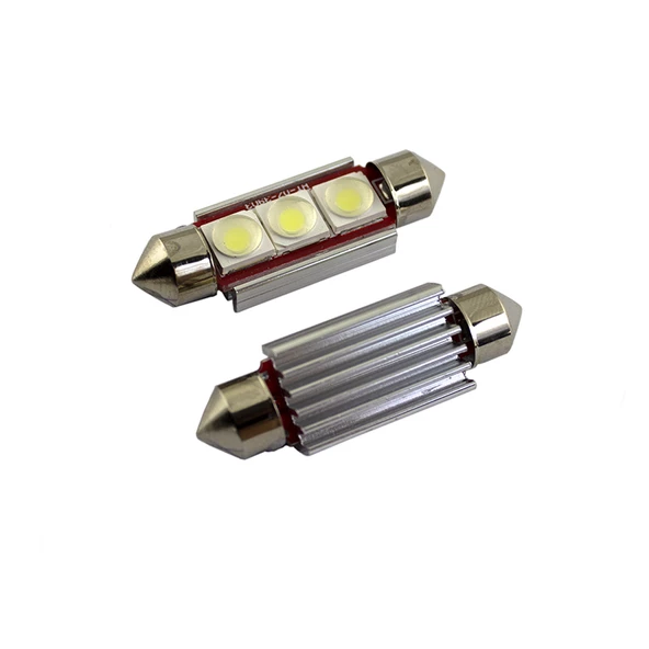 Sofit ampul full canbus 39mm 3 cree led 3V-24V/LAAM614 ürün görseli 1