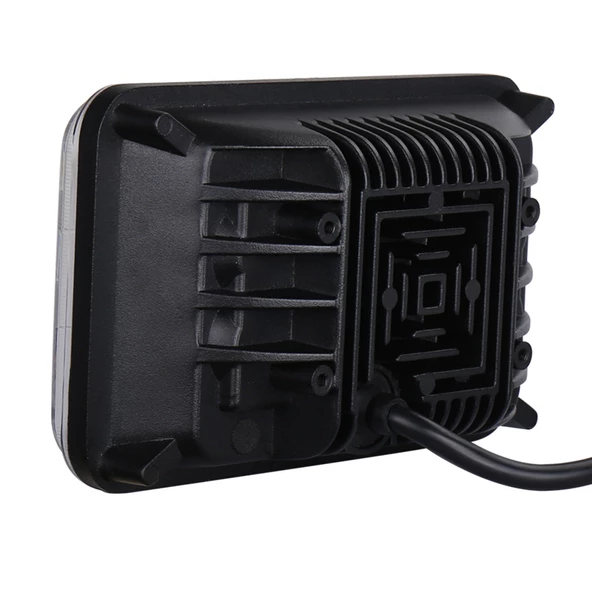 Space Sis lambası 5 inç kare 12-32v set/ LASS307 - Resim 3