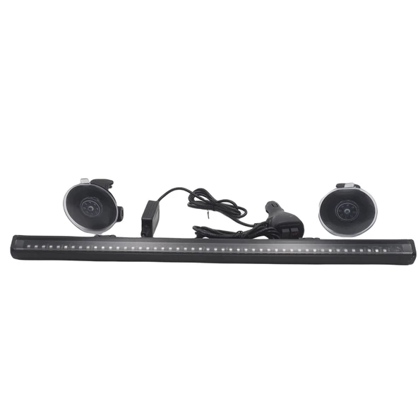 Çakar lamba 12-32v esnek model 44cm vantuzlu çakarlı mavi-kırmızı / LAPA544 ürün görseli 1