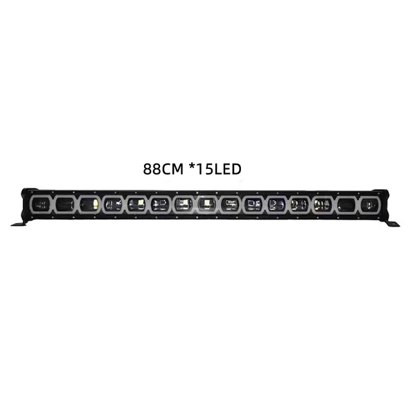 Space Offroad sis lambası 88cm beyaz-amber angelli 12-32v 450w adet / LASS333 ürün görseli 1