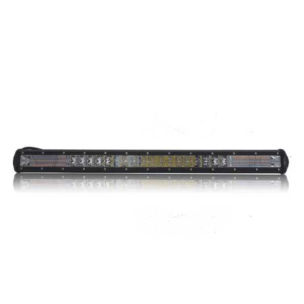Space Offroad sis lambası 64cm beyaz-amber çakarlı 216w 12-30v adet / LASS304 ürün görseli 1