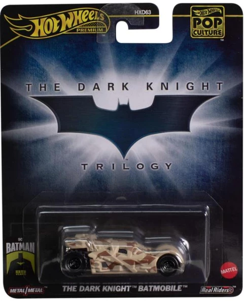 Hot Wheels Premium Pop Culture The Dark Knight Batmobile HXD97 ürün görseli 1