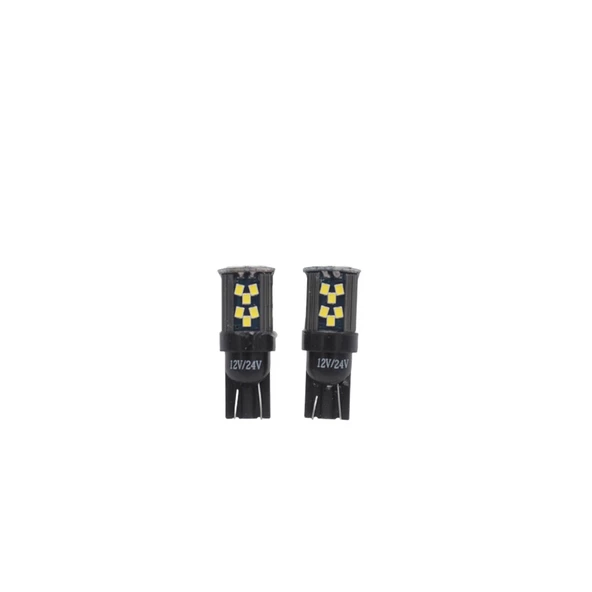 Dekoratif led ampul T10 -33SMD canbus 12-24V mavi / LAAM139 ürün görseli 1