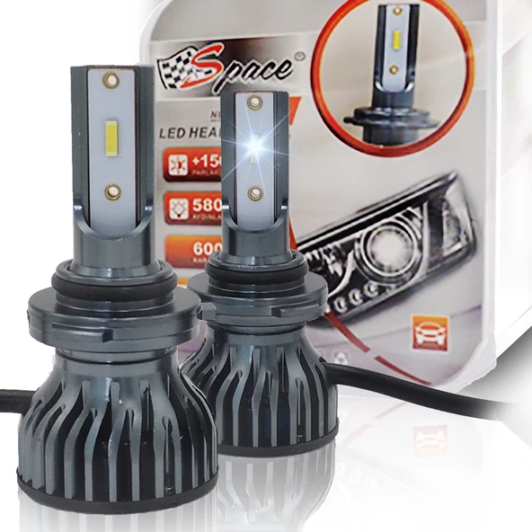 Led far ampulü 6000K 11600LM 12V 9005 / LAAM915 ürün görseli 1