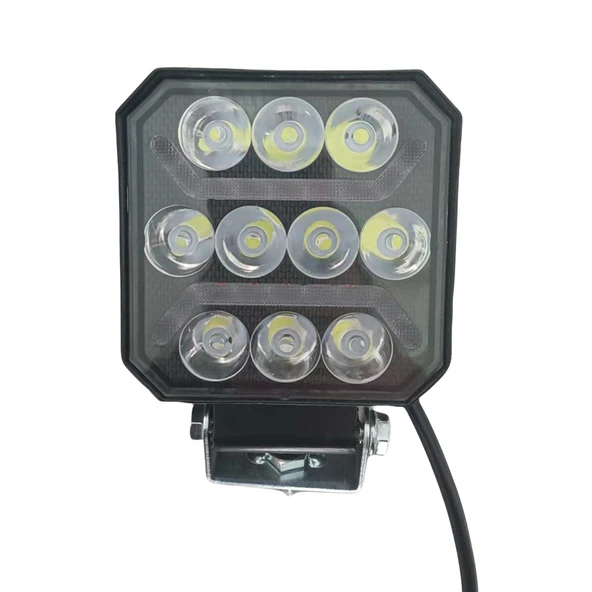 Space Offroad sis lambası 10 x 3,5 x 12cm beyaz-amber 12-80v 35w adet   / LASS350 ürün görseli 1