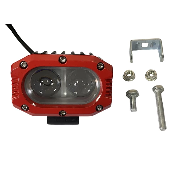 Space Offroad sis lambası 10.3x6.3x8.2cm beyaz 33w 12-42v set/  LASS389 ürün görseli 1
