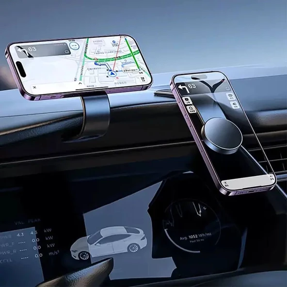 Mıknatıslı telefon tutacağı iphone / SYTE206 - Resim 4
