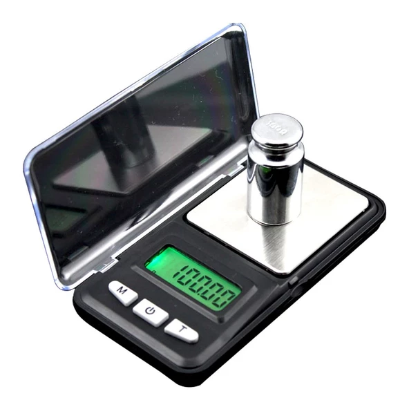 POWERMASTER PM-19967 DİJİTAL HASSAS CEP TERAZİSİ (200G/0.01/0.05CT) ürün görseli 1