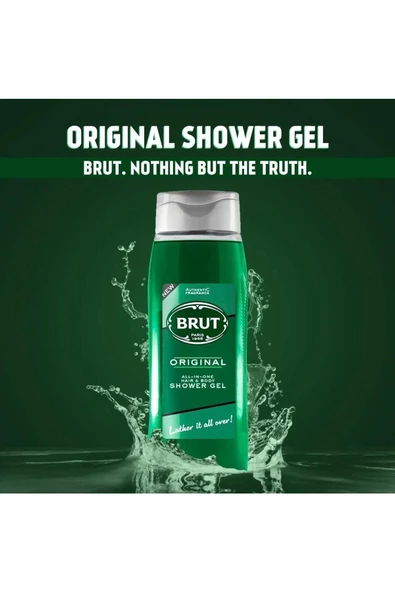 Brut Duş Jeli 500 ML Original - Resim 3