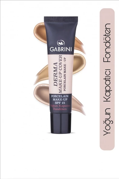 Gabrini Derma Make-Up Cover Foundation 101 ürün görseli 1