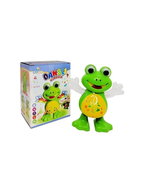 Işıklı ve Müzikli Dansçı Kurbağa - Resim 5