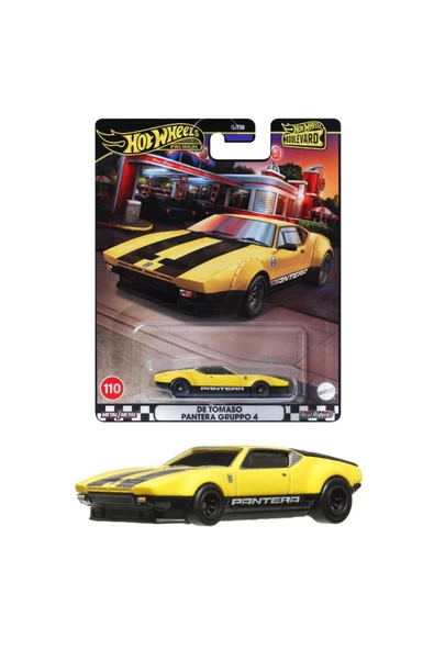 Hot Wheels Boulevard De Tomaso Pantera Gruppo 4 GJT68 HRT75 ürün görseli 1