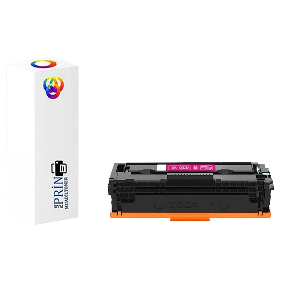 HP 128A - HP CE323A - HP ColorLaserjet CM1415fn Kırmızı Muadil Toner ürün görseli 1
