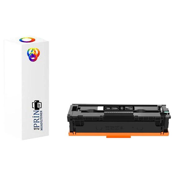 HP 128A - HP CE320A - HP ColorLaserjet CM1415fn Siyah Muadil Toner ürün görseli 1