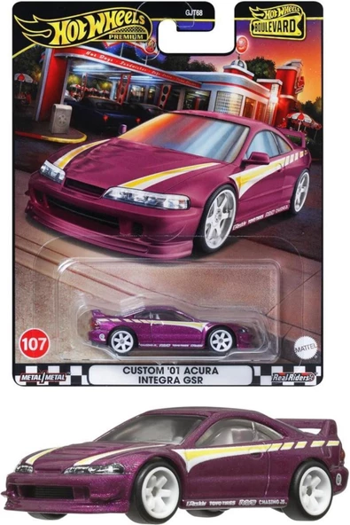 Hot Wheels Boulevard Custom 2001 Acura Integra GSR GJT68 HRT77 ürün görseli 1