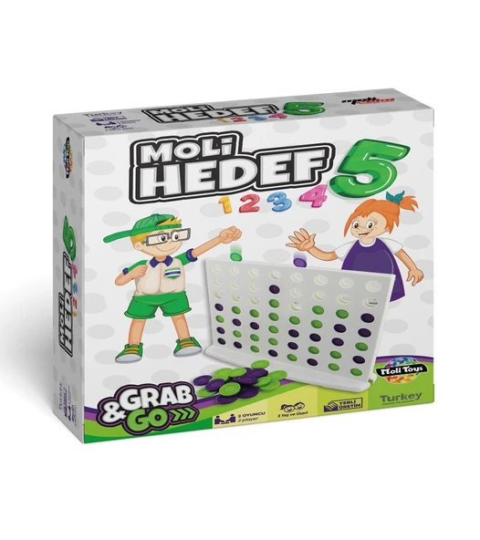 Moli Hedef 5 Kutu Oyunu - Mavi Su Dünyası ürün görseli 1