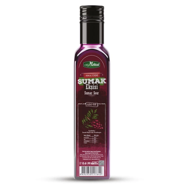 Asya Vital Sumak Ekşisi 680 gr ürün görseli 1
