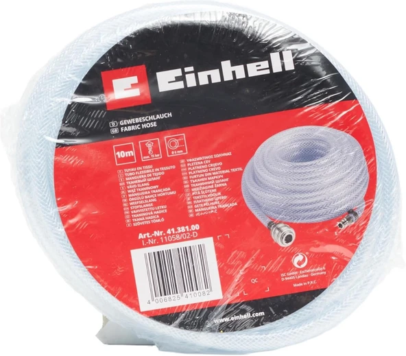 Einhell Kompresör Hava Hortumu 6 mm 10 mt - Resim 3