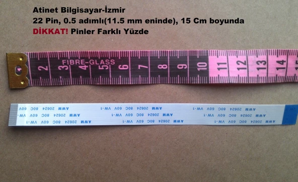 Awm 20624 80C 60V Vw-1 Flex Kablo 22 Pin 22-0.5-15B ürün görseli 1