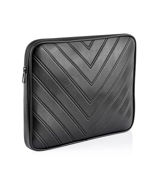 Notebook Laptop Macbook Çantası Suni Deri 15.6" inç - 800-DÜZ Siyah ürün görseli 1