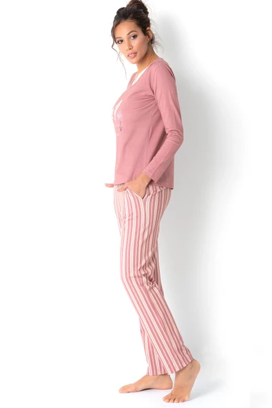DoReMi Bayan Pijama Takımı - Resim 4
