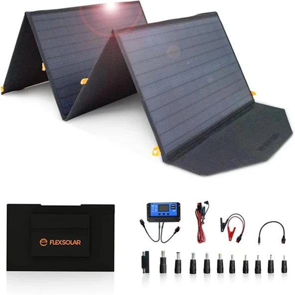 FLEXSOLAR C120 TAŞINABİLİR GÜNEŞ PANELİ 120W ürün görseli 1