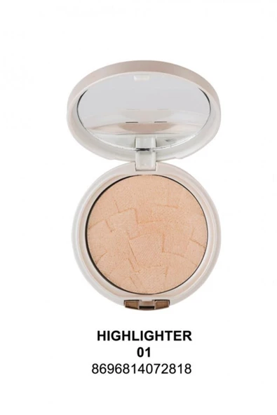 Gabrini Highlighter Aydınlatıcı Tekli Highlighter 01 Beyaz Alt Tonlu ürün görseli 1