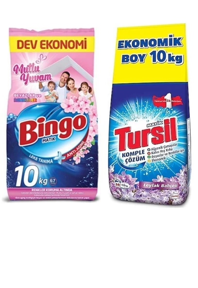 Bingo Matik 10 kg & Tursil Matik 10 kg ürün görseli 1