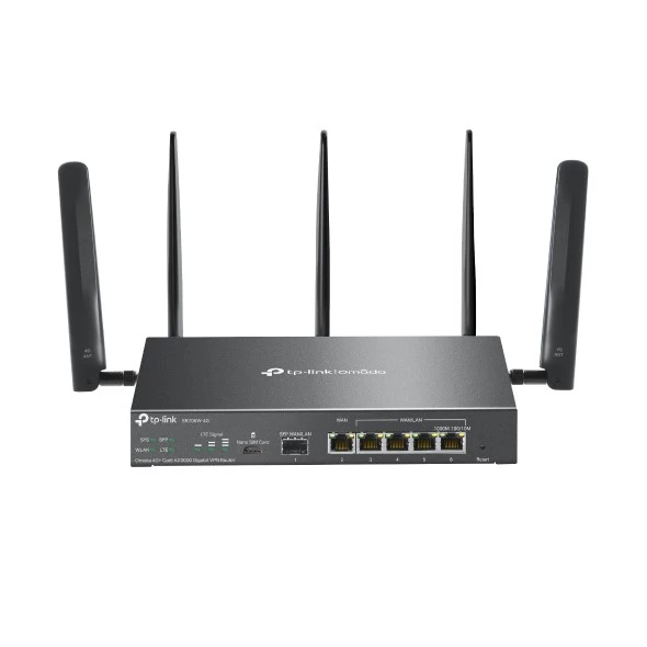TP-LINK  ER706W-4G OMADA 4G+ CAT6 AX3000 GIGABIT VPN ROUTER ürün görseli 1