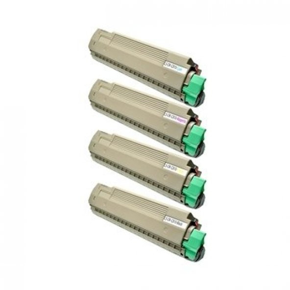 Oki C830CDTN Set Muadil Toner - Resim 2