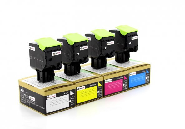 Lexmark CX510dthe Muadil Toner Takım - Resim 10