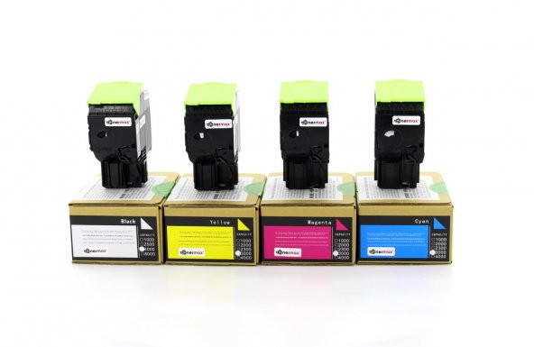 Lexmark CS410dtn Muadil Toner Takımi - Resim 9