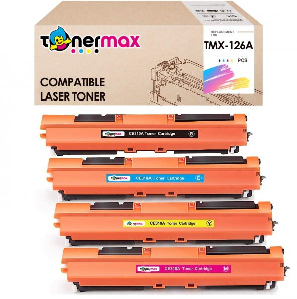 Hp TopShot LaserJet Pro M275nw Muadil Toner Takım / Hp CE310A Takım ürün görseli 1