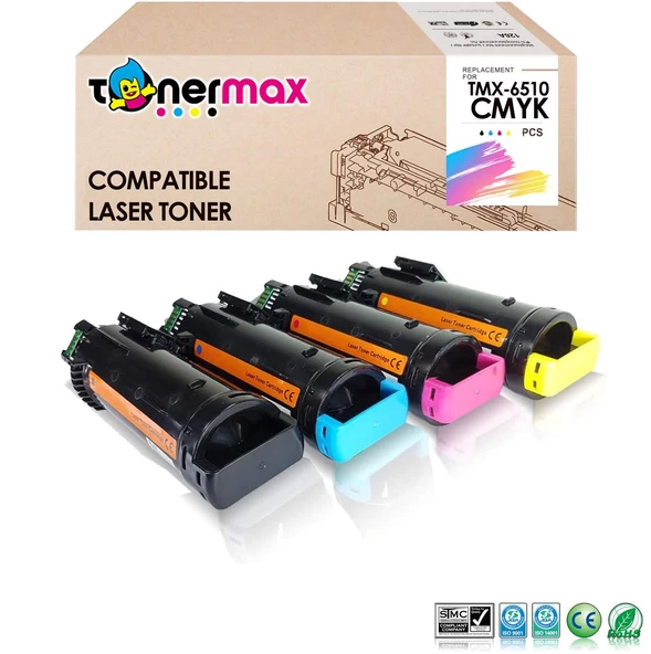 Xerox Phaser 6510DN Muadil Toner Takım ürün görseli 1