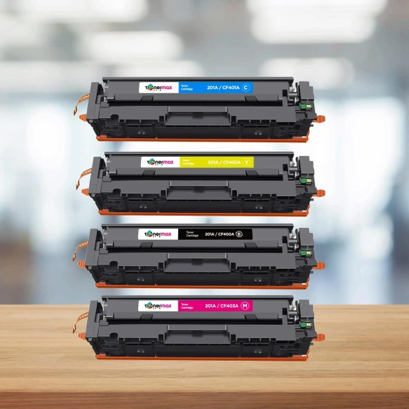 Hp Color LaserJet Pro M252n Muadil Toner Takım / Hp CF400A Takım ürün görseli 1