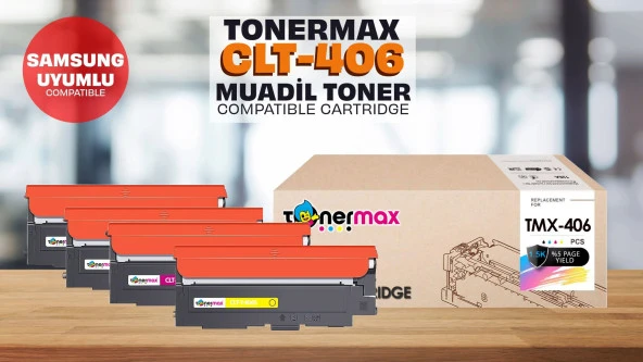 Samsung CLP-360 Set Muadil Toner - Resim 3