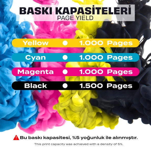 Samsung CLX-3305FN Set Muadil Toner ürün görseli 1