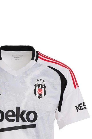 Beşiktaş Orijinal Lisanslı 24-25 Beyaz Forma - Resim 4