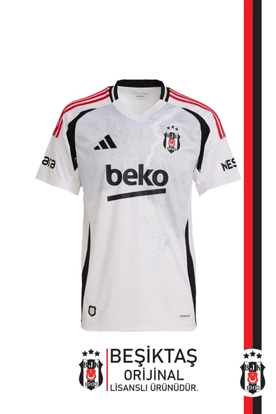 Beşiktaş Orijinal Lisanslı 24-25 Beyaz Forma ürün görseli 1